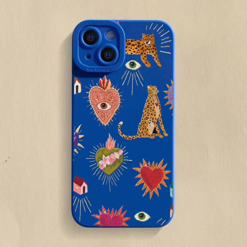 Floral Leopard Eyes Phone Case - Samsung Galaxy S24 review and price