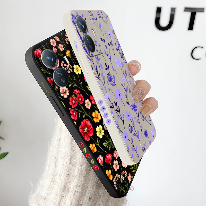 Colorful Flower Phone Case For - Vivo Y28 review and price