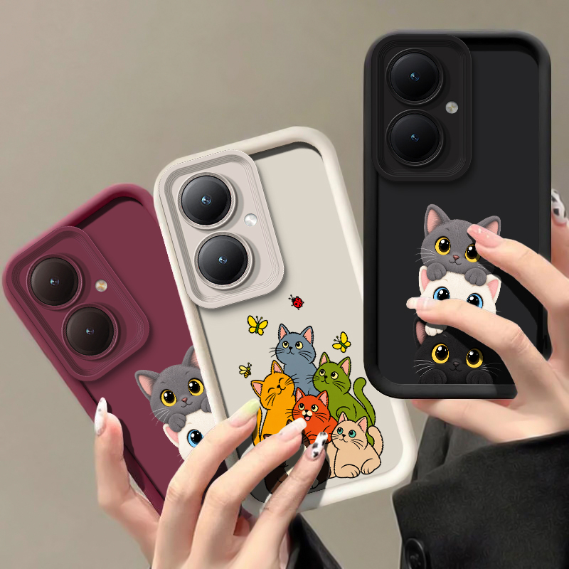 Cute Funny Cat Pattern Phone C - Vivo Y28 review and price