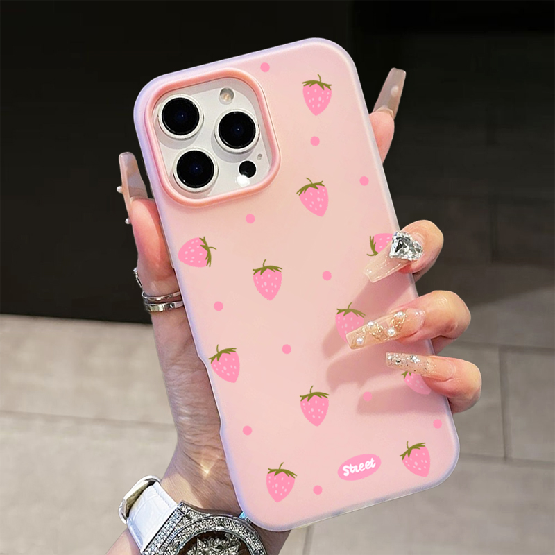Sweet Pink Strawberry Pattern  - Xiaomi Redmi Note 13 review and price