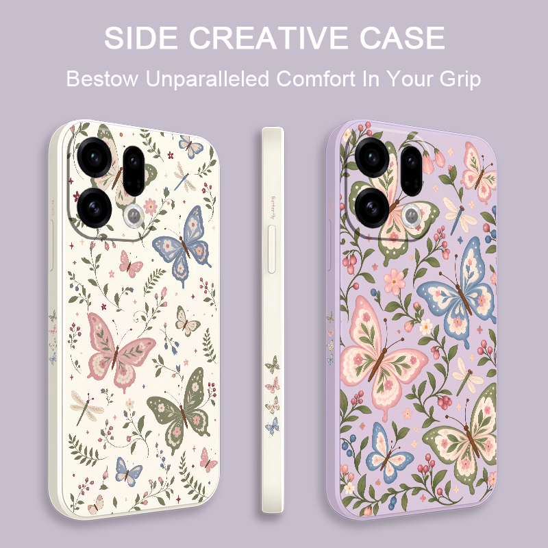 Colorful Butterfly Phone Case  - Oppo Reno 12 review and price