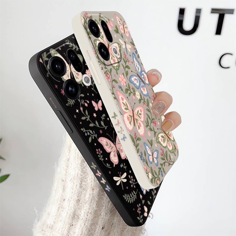 Colorful Butterfly Phone Case  - Oppo Reno 12 review and price